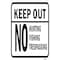 Signmission Safety Sign, 12 in Height, Aluminum, 25124 A-1218-25124 - alternate 1